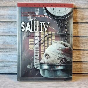SAW IV dvd, factory sealed Horror Movie